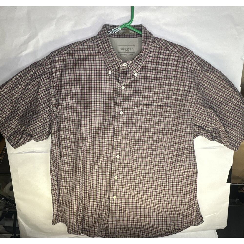 Hagar Generations Men's Extra Large Long Sleeve Button Up